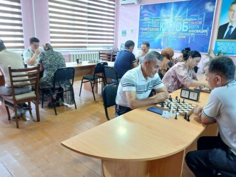 Samarqand tuman texnikumida pedagog-xodimlar o‘rtasida shaxmat va shashka musobaqasi o‘tkazildi вЂ” foto 8